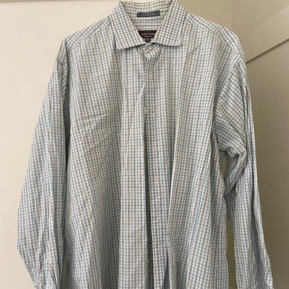 Harry Rosen Checked Dress Shirt - Picture 1 of 3